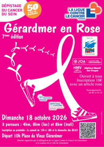 Gerardmer en rose